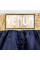 Тайські шорти Venum Classic Muay Thai Shorts Navy Blue Gold