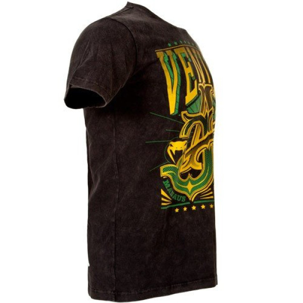 Футболка Venum Jose Aldo Vitoria T-shirt - Black-Green