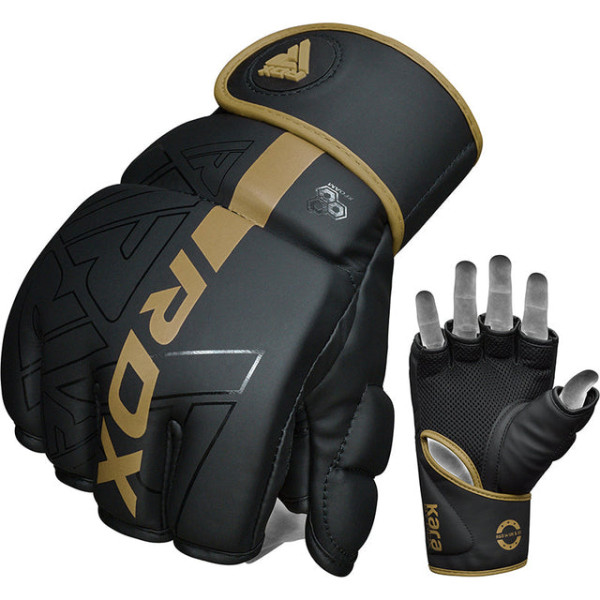 Рукавиці для MMA RDX F6 Kara Grappling Gloves Golden