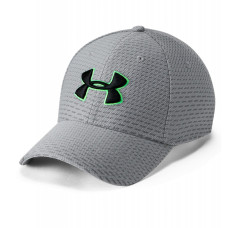 Бейсболка Under Armour Heathered Printed Blitzing 3.0 Cap Steel