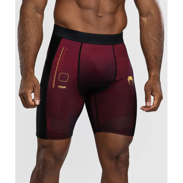 Компресійні шорти Venum Tactical XT Vale Tudo - Black/Burgundy/Gold