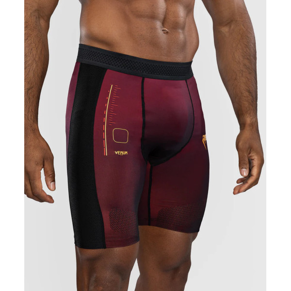 Компресійні шорти Venum Tactical XT Vale Tudo - Black/Burgundy/Gold