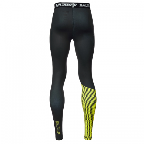 Компресійні штани Tatami Essential 3.0 Spats Black Yellow