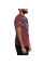 Футболка Affliction Poisonous Shadow Burgandy Lava Wash