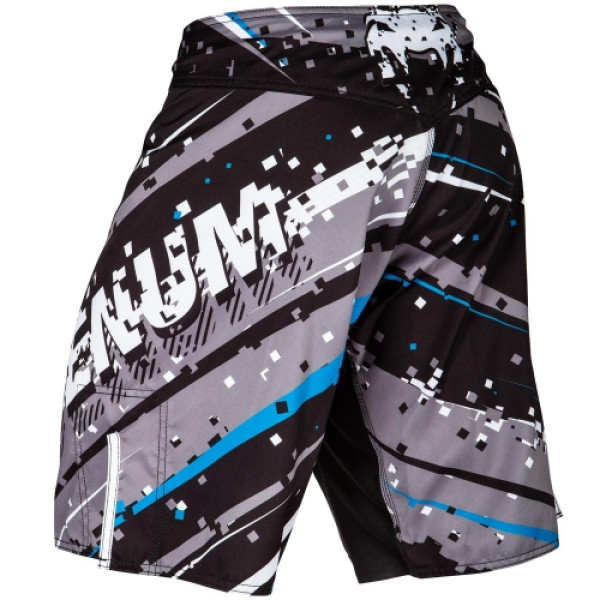 Шорти для MMA Venum Pixel Fightshorts Black Grey