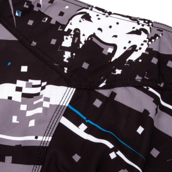 Шорти для MMA Venum Pixel Fightshorts Black Grey