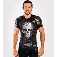 Рашгард Venum Skull Rashguard Short Sleeves Black