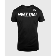 Футболка Venum Muay Thai VT T-Shirt Black White