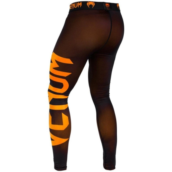 Комрпесійні штани Venum Giant Spats Black/Orange