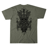 Футболка Howitzer Warrior Spirit Tee Olive Heather