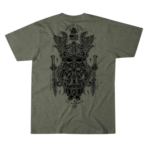 Футболка Howitzer Warrior Spirit Tee Olive Heather