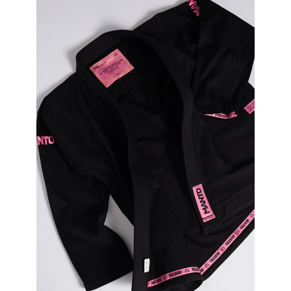 Жіноче кімоно Manto "RISE 2.0" Bjj GI Black Pink