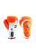 Боксерські рукавиці Twins Velcro Extra Design BGVL6-MK White Orange
