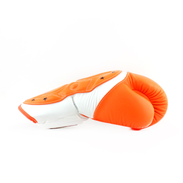 Боксерські рукавиці Twins Velcro Extra Design BGVL6-MK White Orange