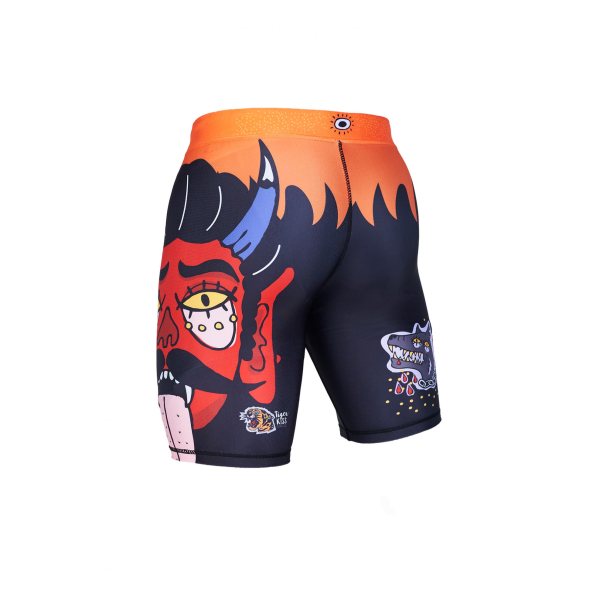 Компресійні шорти MANTO Fight Shorts VT Diablo Black