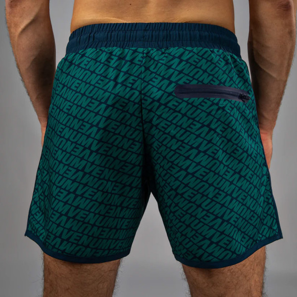 Спортивні шорти Venum Echo Boardshorts Dark Blue Emerald Green