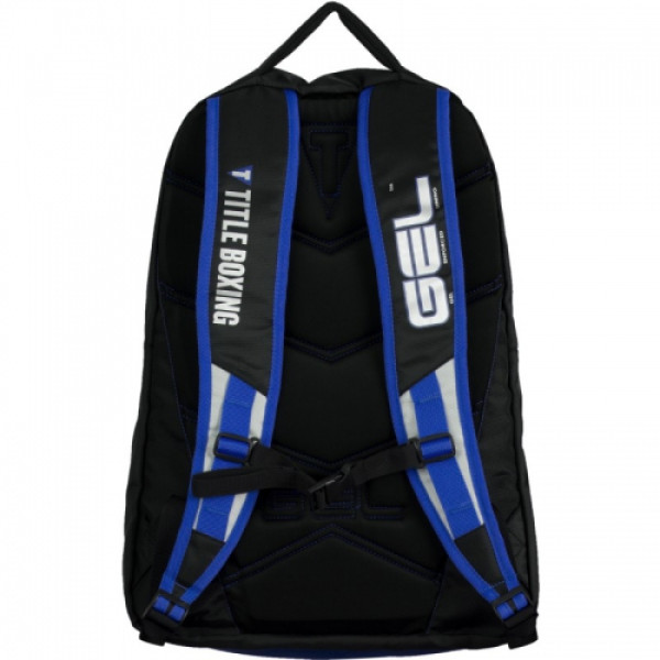 Спортивний рюкзак TITLE GEL Journey Back Pack Black Blue