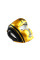 Боксерський шолом Twins Fancy FHGL3-TW4 Black Gold