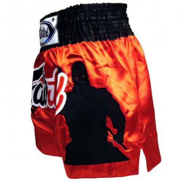 Шорти для тайського боксу Fairtex Limited Collection Shorts The Assassin Red
