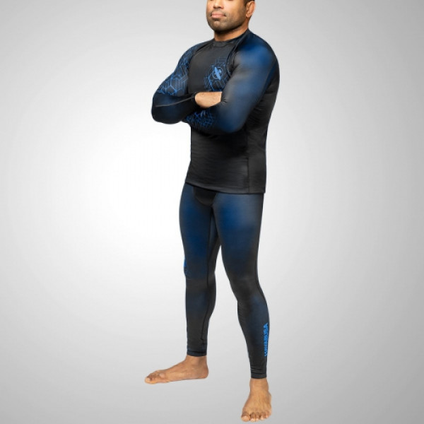 Компресійні штани Hayabusa Geo Jiu Jitsu Spats Blue