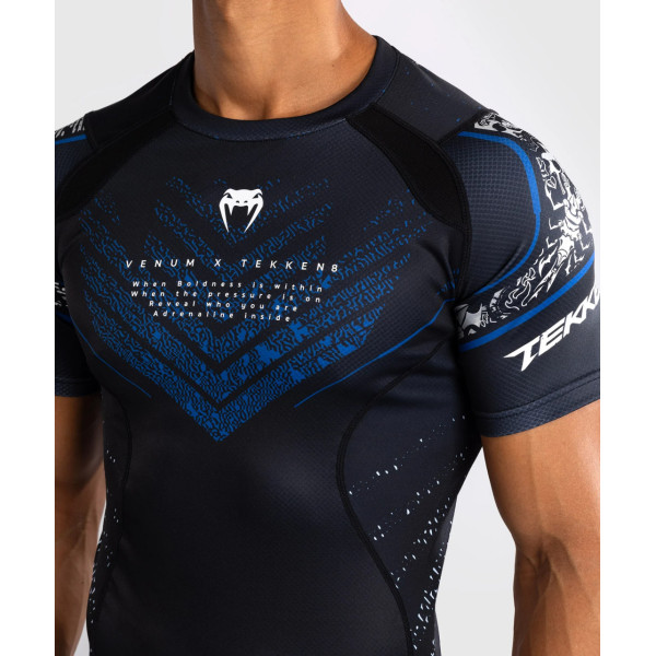 Рашгард Venum x TEKKEN 8 Paul Phoenix Rashguard Black Blue