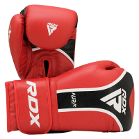 Боксерські рукавиці RDX Boxing Gloves Aura Plus T-17 RedBlack