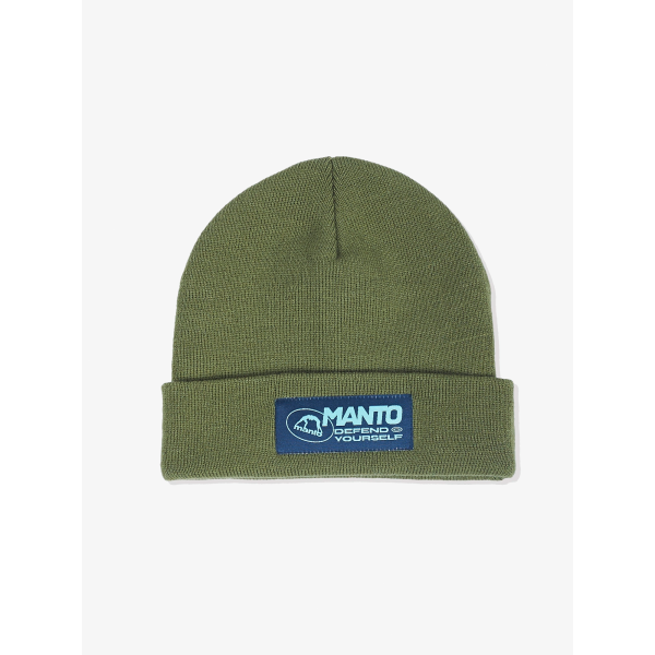 Шапка MANTO Beanie Defend Yourself Khaki