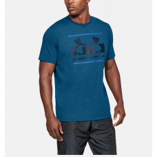 Футболка Under Armour Blocked Sportstyle Logo T-Shirt Blue