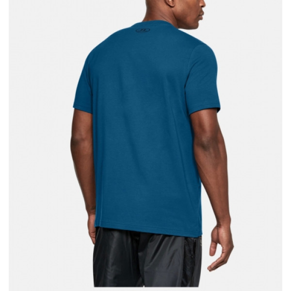Футболка Under Armour Blocked Sportstyle Logo T-Shirt Blue