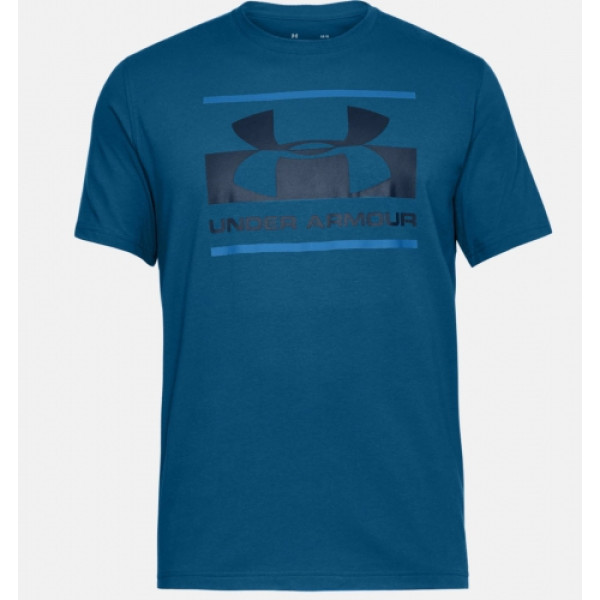 Футболка Under Armour Blocked Sportstyle Logo T-Shirt Blue