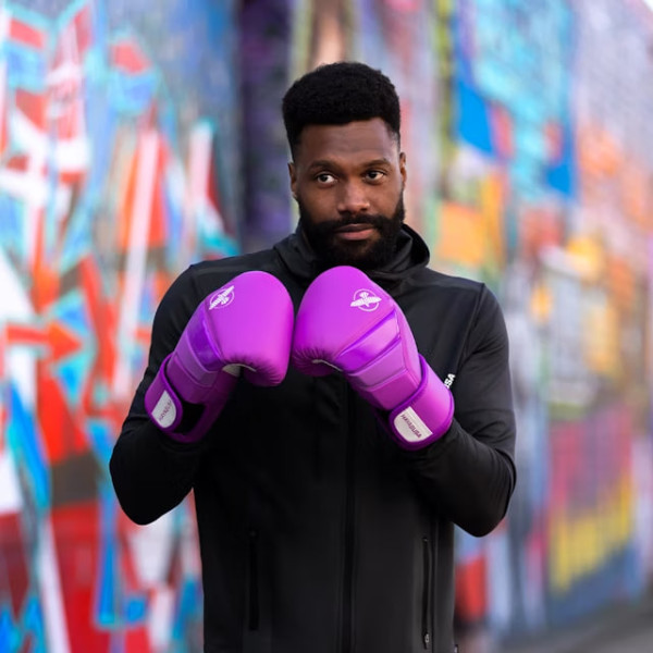 Боксерські рукавиці Hayabusa T3 Neon Boxing Gloves Purple