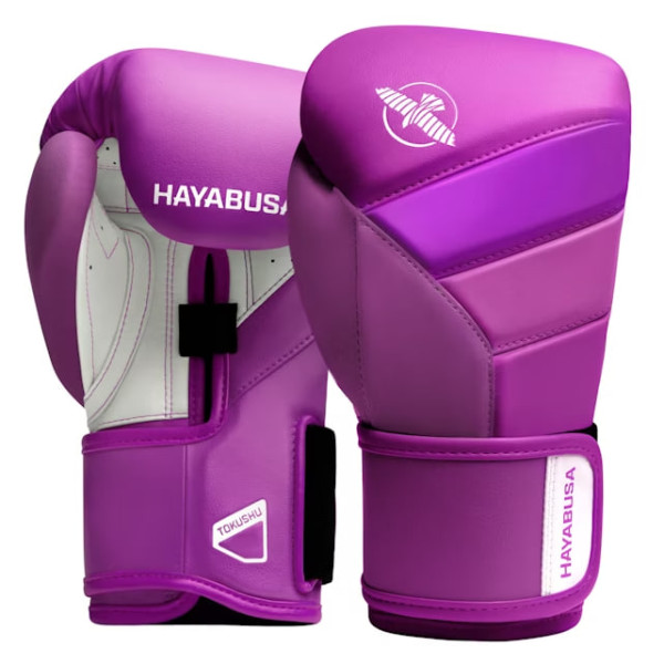 Боксерські рукавиці Hayabusa T3 Neon Boxing Gloves Purple