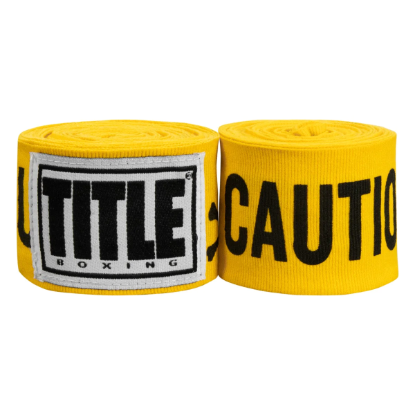 Бинти Title Boxing Print Hand Wraps 180 Gold