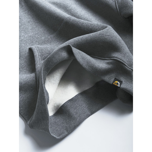 Худі MANTO Hoodie Society Oversize Heather Gray