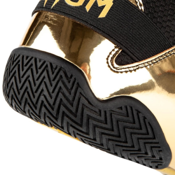 Боксерки Venum Elite Boxing Shoes Black Gold
