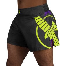 Шорти Hayabusa Icon Kickboxing Shorts Black Neon