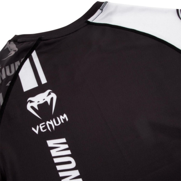 Рашгард Venum Logos Short Sleeves Rashguards Black