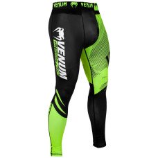 Компресійні штани Venum Training Camp 2.0 Spats Black Neo Yellow