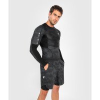 Компресійний рашгард Venum Electron 3.0 Rashguard Long Sleeves Black