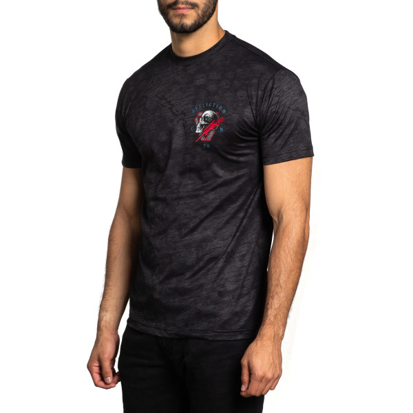 Футболка Affliction CK Tribunal A24272 Black Mass
