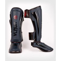 Захист гомілки Venum Elite Standup Shinguards Navy Blue Black-Red