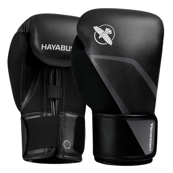Боксерські рукавиці Hayabusa E1 Boxing Gloves Black Grey