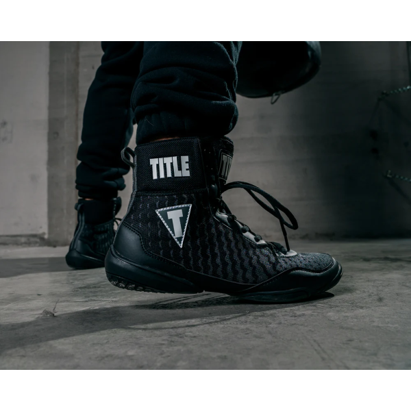 Боксерки Title Boxing Predator II Shoes 2.0 Black Grey