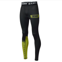 Компресійні штани Tatami Essential 3.0 Spats Black Yellow