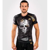 Рашгард Venum Skull Rashguard Short Sleeves Black