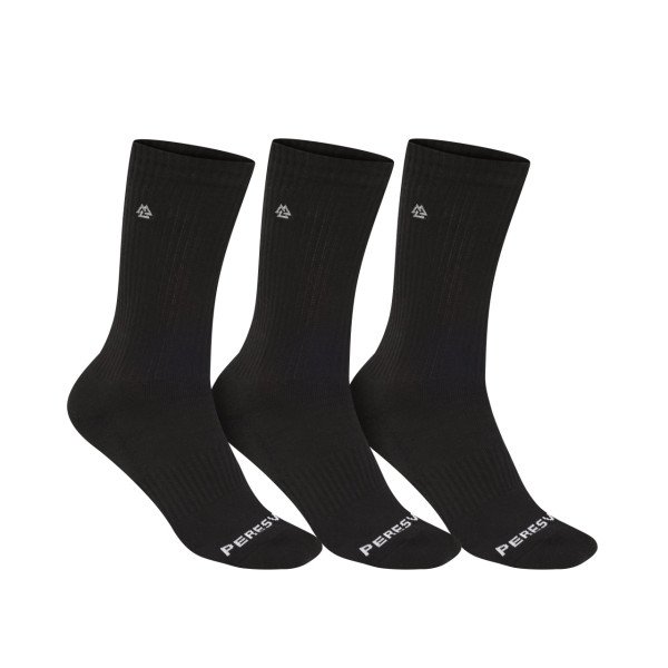 Спортивні шкарпетки Peresvit Sport Socks AG+ Quarter Black (3 пари)
