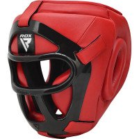 Шолом RDX T1 With Removable Face Cage Red