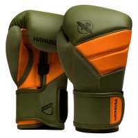 Боксерські рукавиці Hayabusa T3 Boxing Gloves Green Orange
