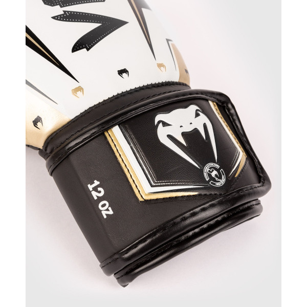 Боксерські рукавиці Venum Elite Evo Boxing Gloves White Gold