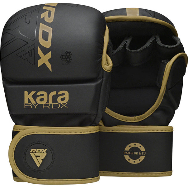 Рукавиці для MMA RDX F6 Kara Shooter Sparring Gloves Golden